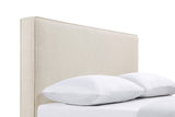 Kosmo Upholstered King Panel Headboard Sand - Tampa Furniture Outlet