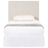 Kosmo Upholstered Twin Panel Headboard Sand - Tampa Furniture Outlet