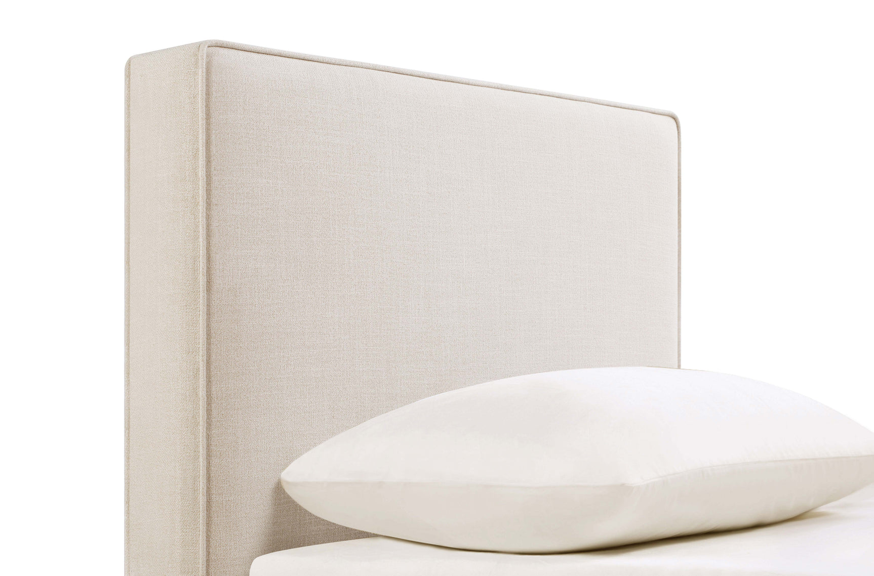 Kosmo Upholstered Twin Panel Headboard Sand - Tampa Furniture Outlet