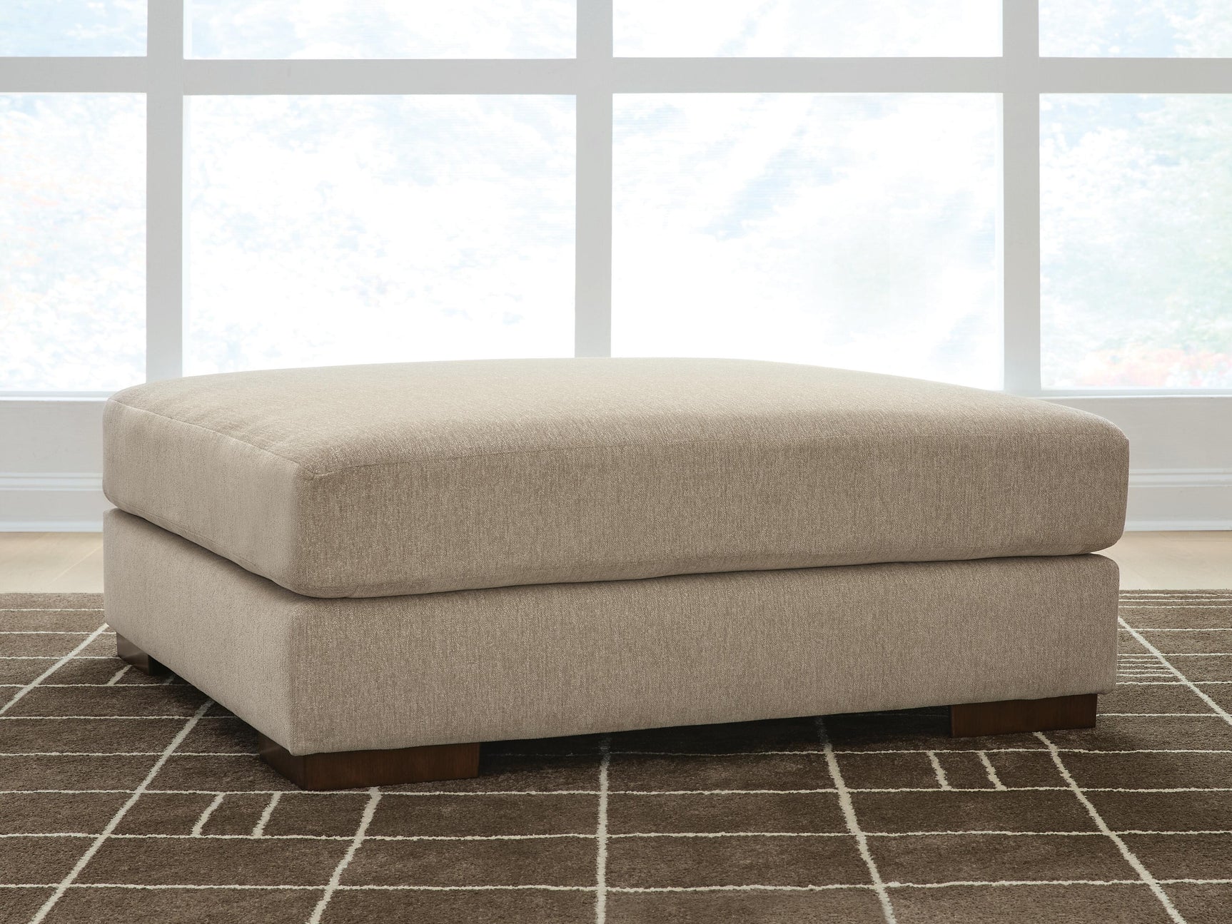 Tampa Furniture Outlet - Ashley Furniture - Linenhause Living Room - Oversized Accent Ottoman - 3180308