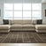 Tampa Furniture Outlet - Ashley Furniture - Linenhause Sectional - RAF 4-Piece Double Chaise Sectional - 31803S9