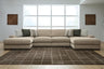 Tampa Furniture Outlet - Ashley Furniture - Linenhause Sectional - RAF 4-Piece Double Chaise Sectional - 31803S9
