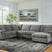 Tampa Furniture Outlet - Ashley Furniture - Birkdale Court Sectional - RAF 3-Piece Sectional / Gray - 32402S3