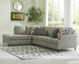 Tampa Furniture Outlet - Ashley Furniture - Santasia Sectional - RAF 2-Piece Sectional with Chaise - 33301S2