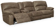 Tampa Furniture Outlet - Ashley Furniture - Segburg Sectional - 2-Piece Power Reclining Sectional Sofa / Driftwood - 34303S1