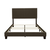 Boyd Upholstered Queen Panel Bed Charcoal - Tampa Furniture Outlet