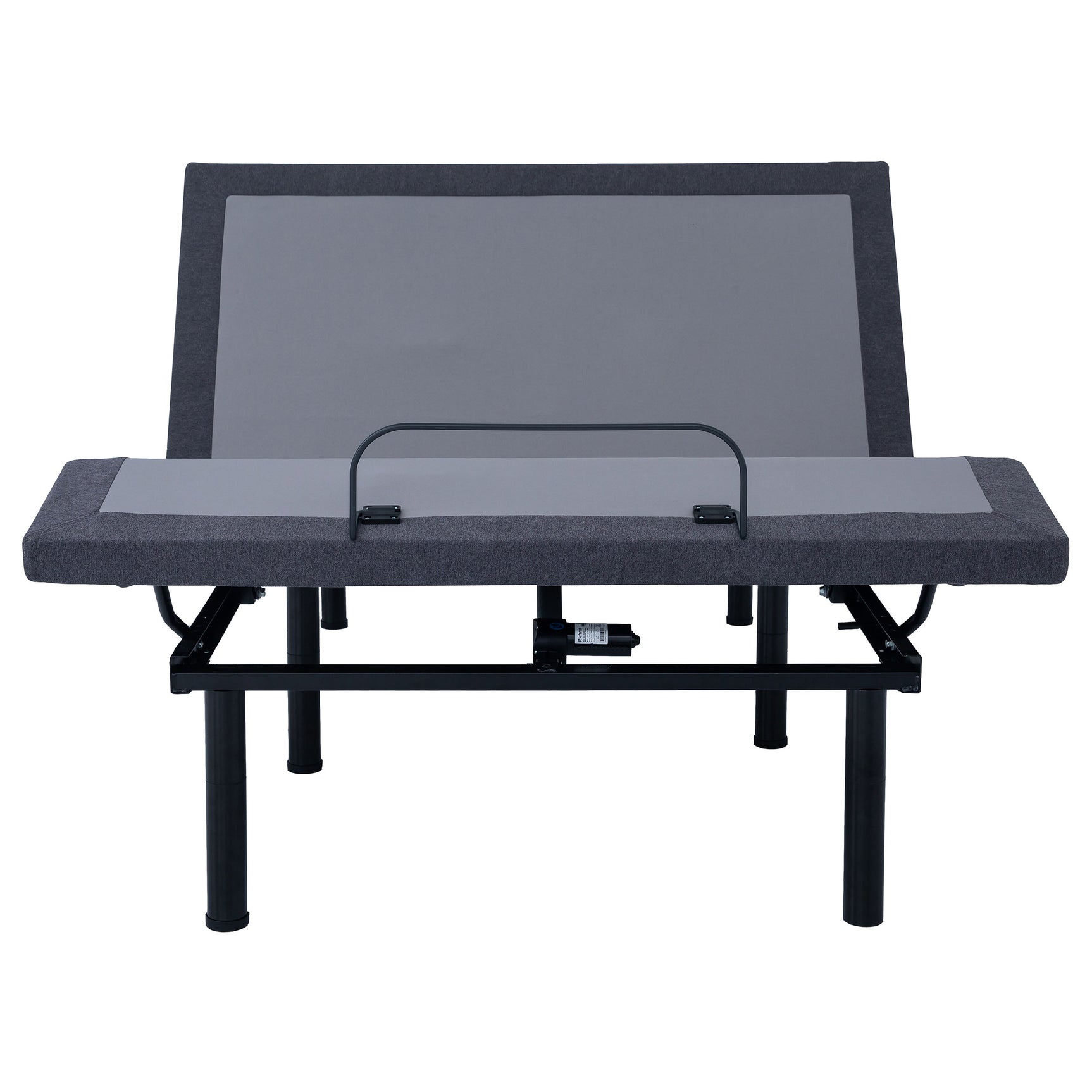 Negan Twin Extra Long Adjustable Bed Base Grey and Black - Tampa Furniture Outlet