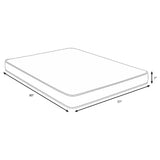 Kenyon 7-inch Twin XL Bamboo Cover Firm Foam Mattress - Tampa Furniture Outlet