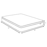 Hayes 11-inch Twin Pillow Top Memory Foam Hybrid Mattress - Tampa Furniture Outlet