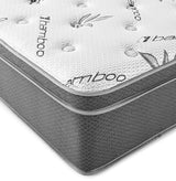 Sommet 13-inch California King Bamboo Euro Top Hybrid Mattress - Tampa Furniture Outlet