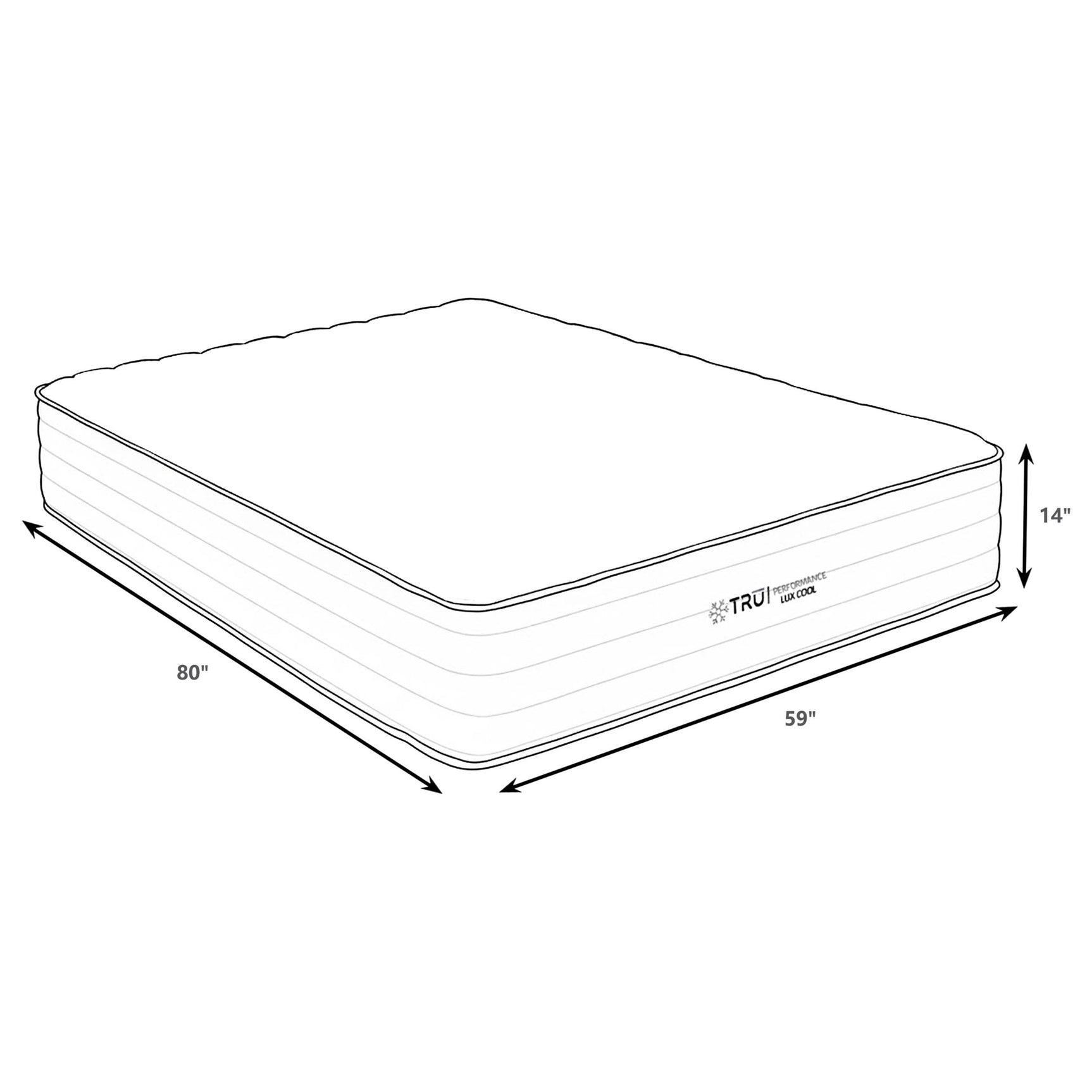 Montlake 14-inch Queen Cool Firm Memory Foam Hybrid Mattress - Tampa Furniture Outlet