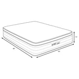 Montlake 15-inch Queen Cool Euro Top Foam Hybrid Mattress - Tampa Furniture Outlet
