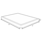 Mercer 5-inch Queen Low Profile Box Spring Foundation - Tampa Furniture Outlet