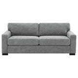 Simpson Upholstered Sofa Sleeper with Queen Mattress Grey - Tampa Furniture Outlet