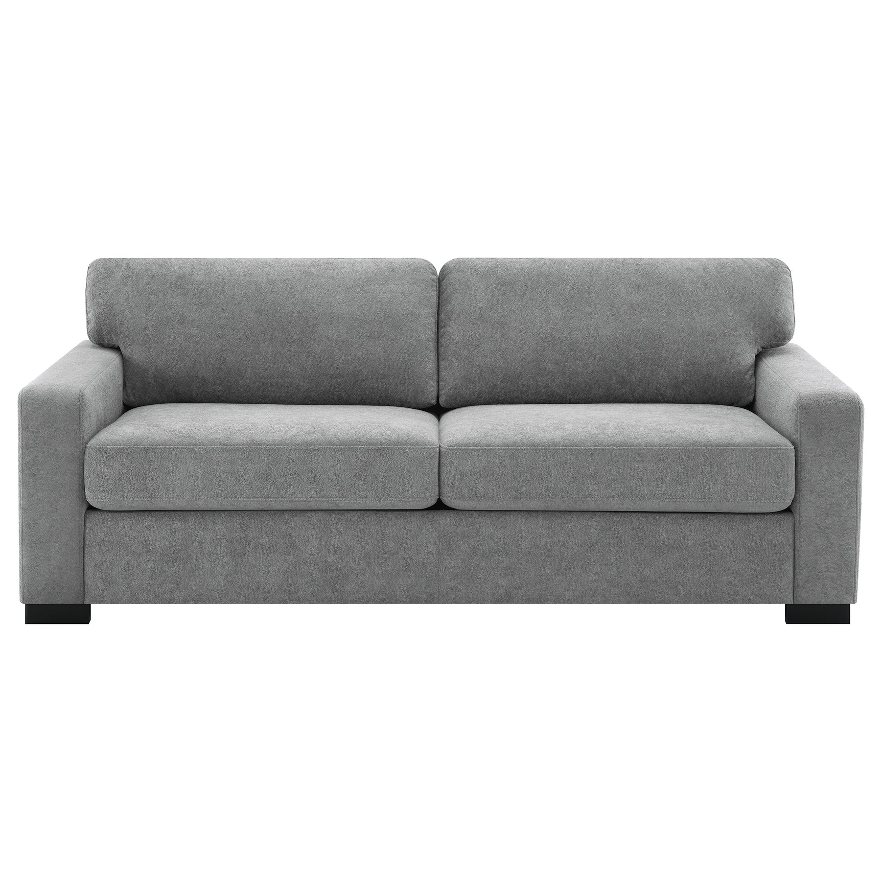 Simpson Upholstered Sofa Sleeper with Queen Mattress Grey - Tampa Furniture Outlet