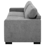 Simpson Upholstered Sofa Sleeper with Queen Mattress Grey - Tampa Furniture Outlet