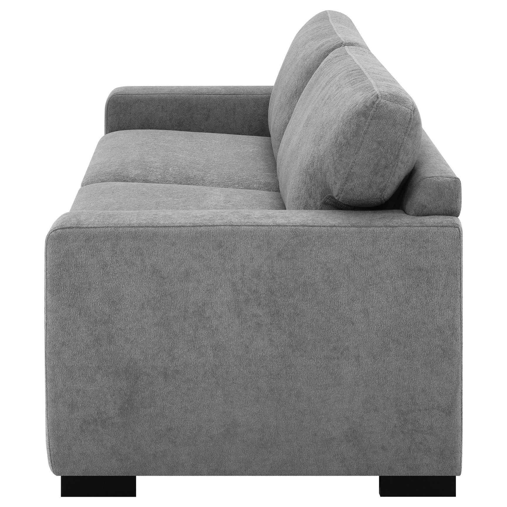 Simpson Upholstered Sofa Sleeper with Queen Mattress Grey - Tampa Furniture Outlet