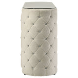 Sonya 6-drawer Upholstered Bedroom Dresser Ivory