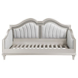 Evangeline Upholstered Twin Daybed Silver Oak - Tampa Furniture Outlet