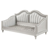 Evangeline Upholstered Twin Daybed Silver Oak - Tampa Furniture Outlet