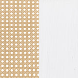 Lanewood Open Cane Webbing Metal Queen Bed White - Tampa Furniture Outlet