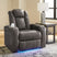 Tampa Furniture Outlet - Ashley Furniture - Fyne-Dyme Living Room - PWR REC Sofa with ADJ Headrest / Sapphire - 3660315