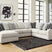 Tampa Furniture Outlet - Ashley Furniture - Huntsworth Sectional - RAF 4-Piece Sectional with Chaise / Dove Gray - 39702S3