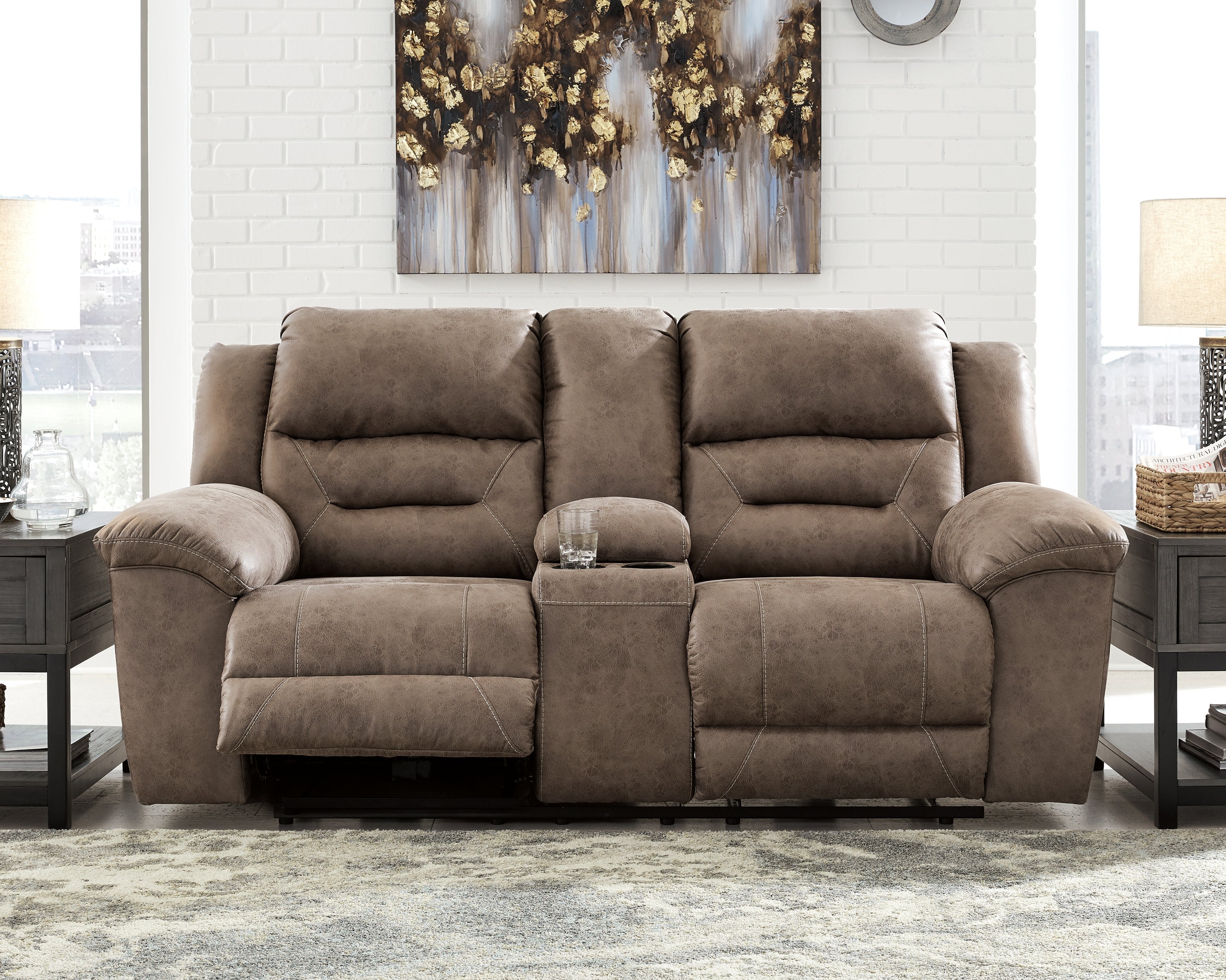 Tampa Furniture Outlet - Ashley Furniture - Stoneland Living Room