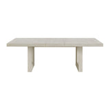 Avalanche - Rectangular Dining Table With 18" Leaf - Antique White - Tampa Furniture Outlet