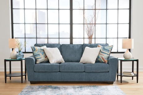 Tampa Furniture Outlet - Ashley Furniture - Cashton Living Room - Sofa / Blue - 4060538