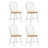 Tampa Furniture Outlet - Coaster - Cinder Wood Dining Side Chair White (Set of 4) - 4129