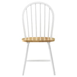 Cinder Wood Dining Side Chair White (Set of 4) - Tampa Furniture Outlet