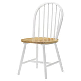 Cinder Wood Dining Side Chair White (Set of 4) - Tampa Furniture Outlet