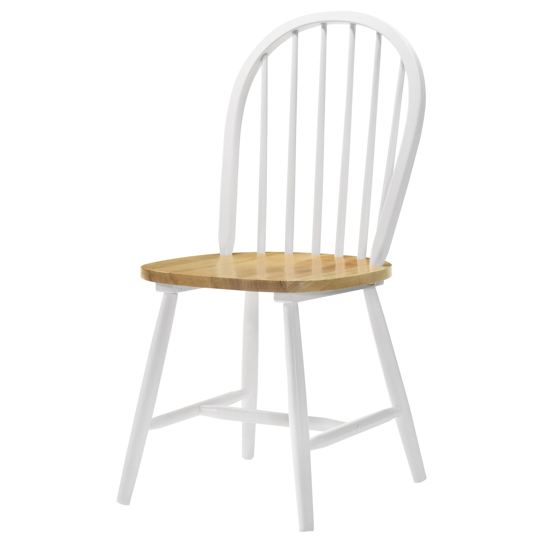 Cinder Wood Dining Side Chair White (Set of 4) - Tampa Furniture Outlet