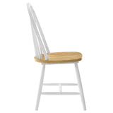 Cinder Wood Dining Side Chair White (Set of 4) - Tampa Furniture Outlet