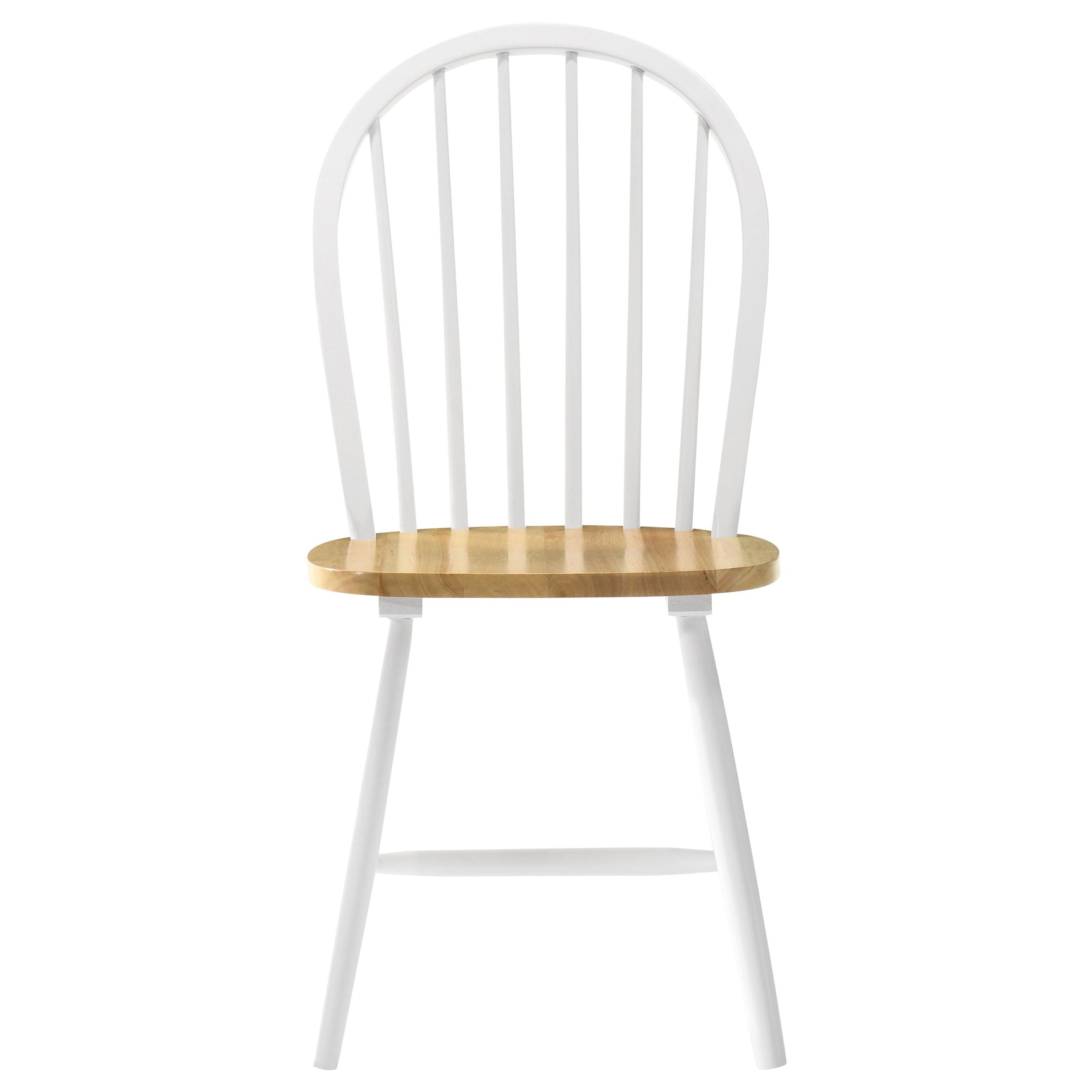 Allison 5-piece Round Drop Leaf Dining Table Set White - Tampa Furniture Outlet