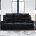 Tampa Furniture Outlet - Ashley Furniture - Rhine Falls Living Room - REC PWR Sofa w/Drop Down Table / Onyx - PC4280599