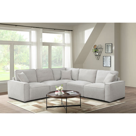 Normandy - 5 Piece Motion Sectional Set - Tampa Furniture Outlet