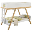 Tampa Furniture Outlet - Coaster - Frankie Twin Over Twin Bunk Bed with 7-inch Mattresses White - 460570T-SM
