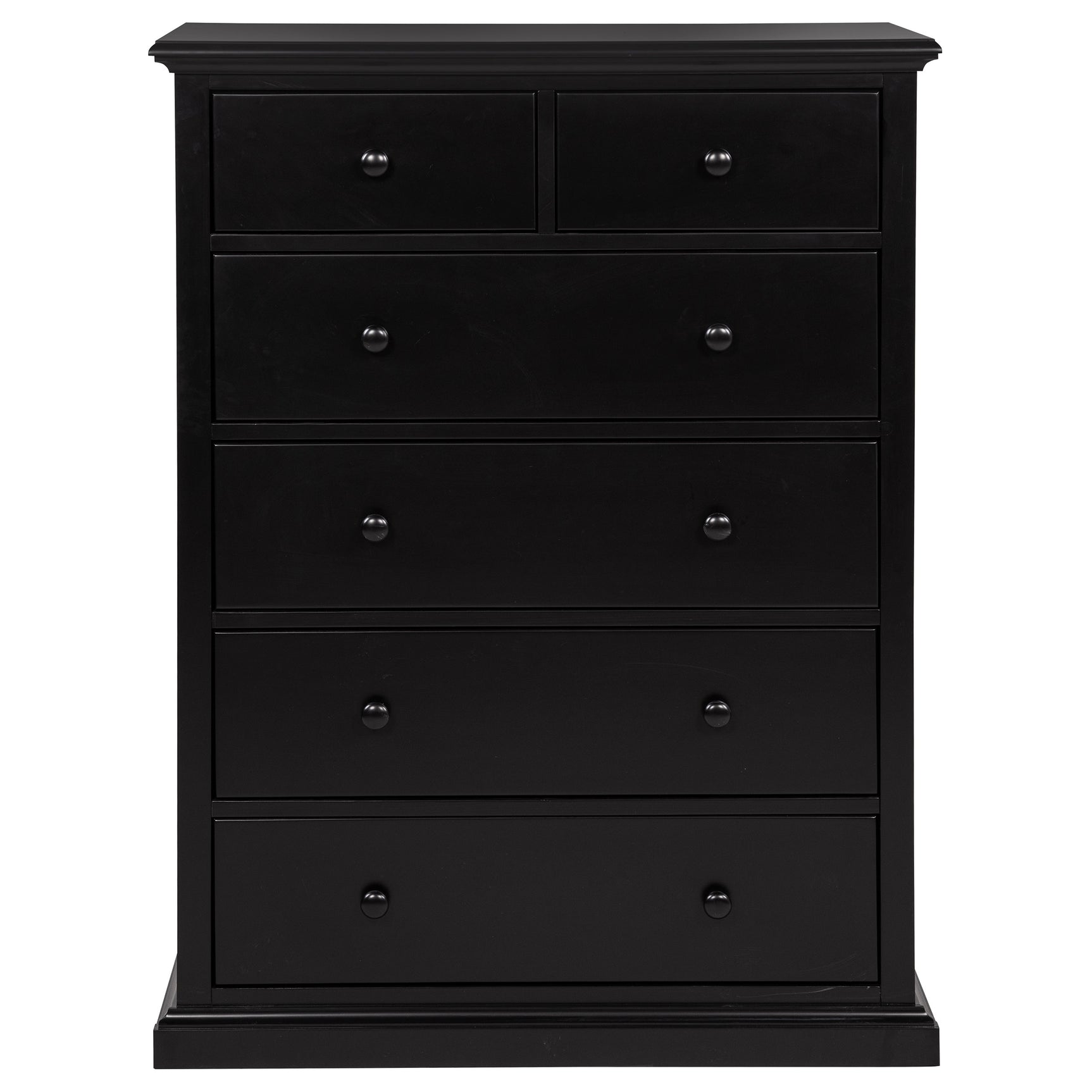 Sumerlin 6-drawer Bedroom Chest of Drawers Black - Tampa Furniture Outlet