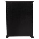 Sumerlin 6-drawer Bedroom Chest of Drawers Black - Tampa Furniture Outlet