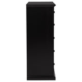 Sumerlin 6-drawer Bedroom Chest of Drawers Black - Tampa Furniture Outlet