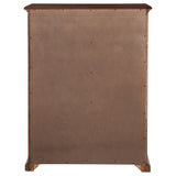Sumerlin 6-drawer Bedroom Chest of Drawers Cappuccino - Tampa Furniture Outlet