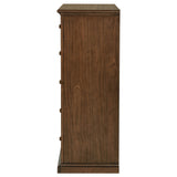 Sumerlin 6-drawer Bedroom Chest of Drawers Medium Brown - Tampa Furniture Outlet