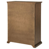 Sumerlin 6-drawer Bedroom Chest of Drawers Medium Brown - Tampa Furniture Outlet