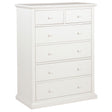 Tampa Furniture Outlet - Coaster - Sumerlin 6-drawer Bedroom Chest of Drawers White - 460595WHT
