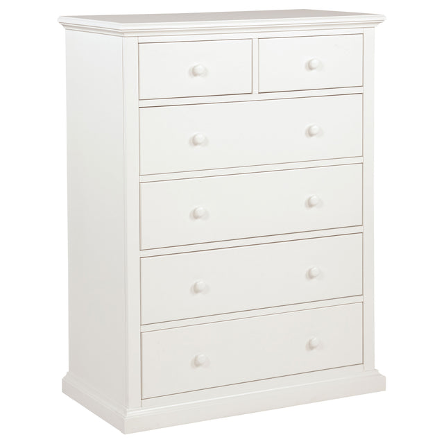 Tampa Furniture Outlet - Coaster - Sumerlin 6-drawer Bedroom Chest of Drawers White - 460595WHT