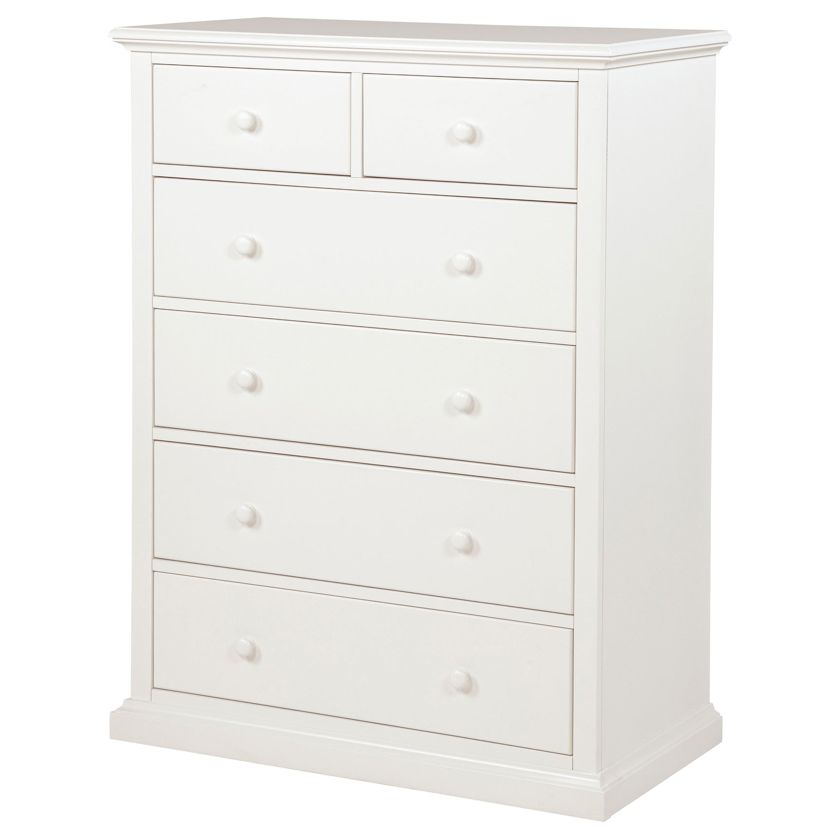 Sumerlin 6-drawer Bedroom Chest of Drawers White - Tampa Furniture Outlet
