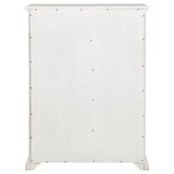 Sumerlin 6-drawer Bedroom Chest of Drawers White - Tampa Furniture Outlet