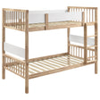 Tampa Furniture Outlet - Coaster - Dakota Wood Twin Over Twin Bunk Bed Natural - 461171